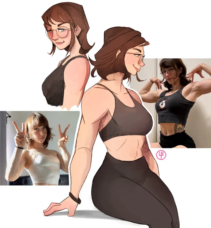 Strong girl - Girls, Strong girl, Sports girls, Art, Fitonyashka, Leanbeefpatty, Wellington Phelippe