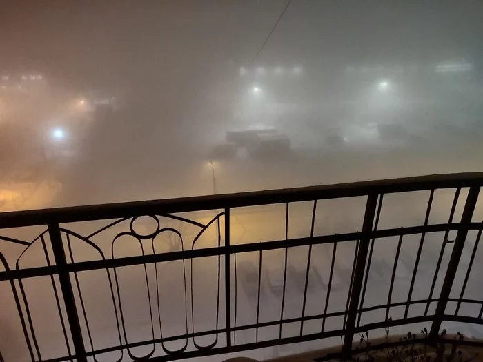 Silent Hill in St. Petersburg - Silent Hill, The photo, Fog, Saint Petersburg, My