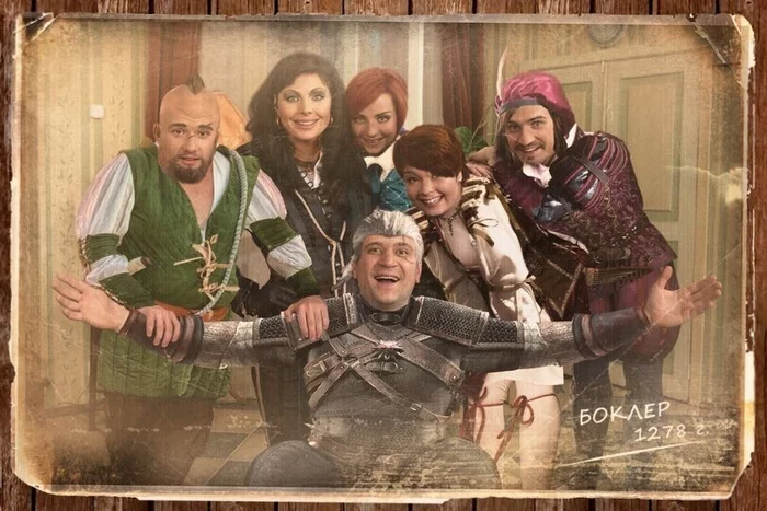 If The Witcher was filmed on TNT - Screenshot, Witcher, TNT, Happy Together (TV Series), Gena Bukin, Daria Sagalova