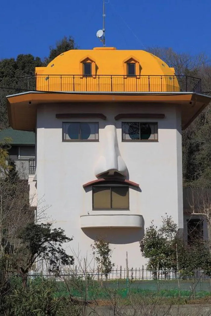 House in Japan - House, Face, Japan, Architecture, Repeat