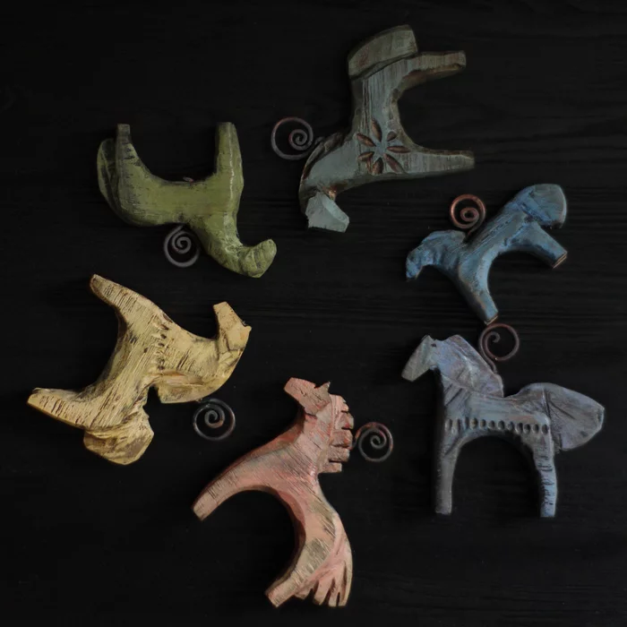 Horse toys - Christmas decorations, Toys, Horses, Wood carving, Longpost