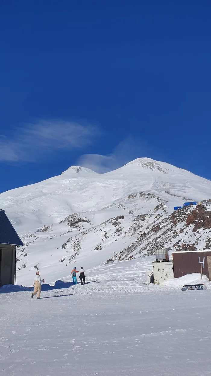 Mr. Elbrus - My, Mobile photography, Elbrus, Caucasus