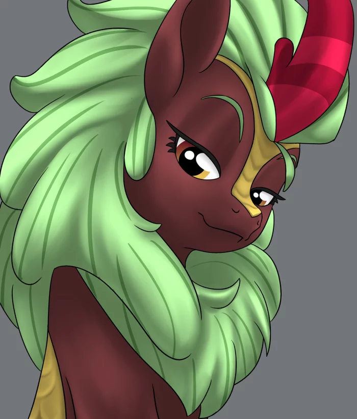 Sly smile - My little pony, Cinder glow, Lockhe4rt