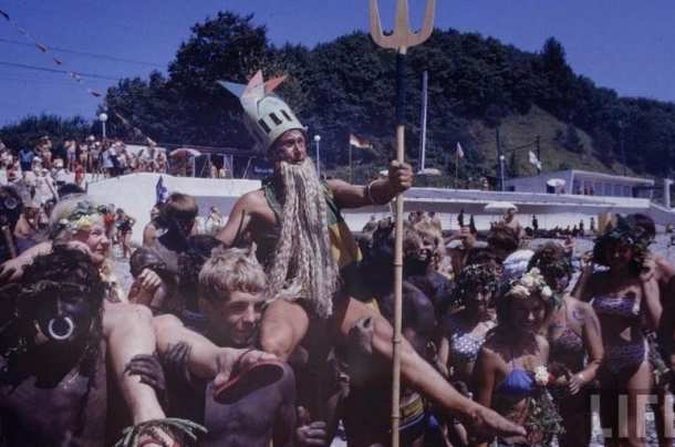 Pagans - The photo, Retro, Story, Humor, Made in USSR, Neptune, Holidays, Longpost