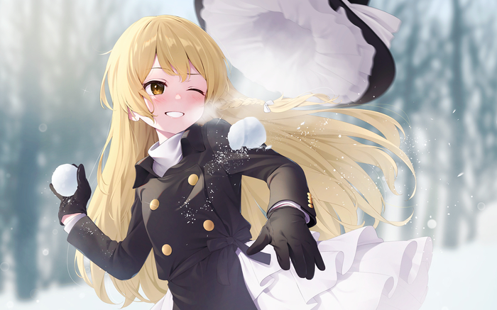 Mari-chan Touhou, Kirisame Marisa, Anime Art, , , , 