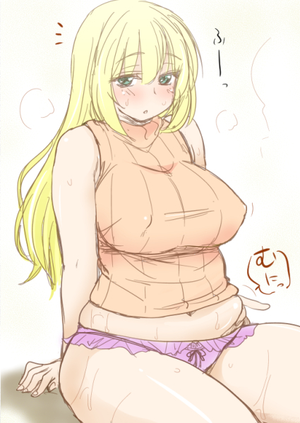 Finish with sweets! - NSFW, Anime, Anime art, Kantai collection, Atago