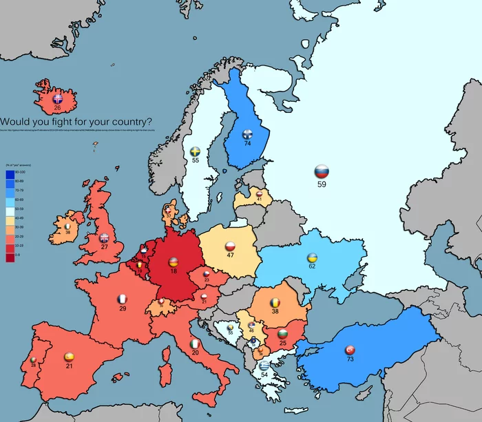 Will you go to defend your homeland? - Politics, Homeland, Homeland Protection, Infographics, Cards