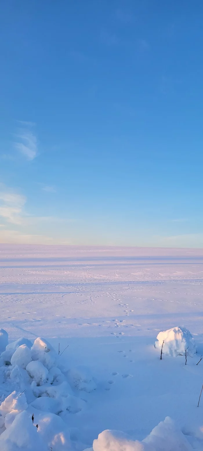 Зимние пейзажи - Моё, Фотография, Мобильная фотография, Зима, Пейзаж, Закат, Снег, Поле, Природа, Длиннопост