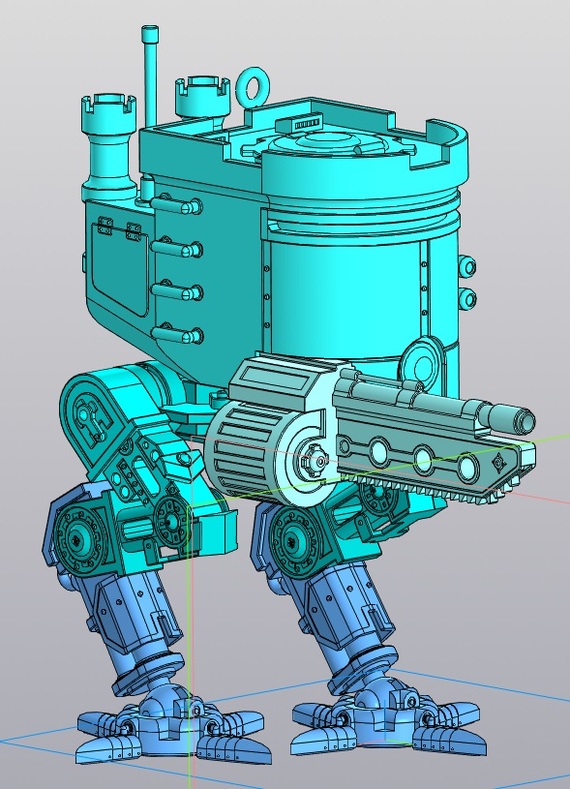 Continuation of the post Warhammer and 3D printing - My, Wh miniatures, 3D modeling, 3D печать, Miniature, Warhammer 40k, Reply to post, Longpost