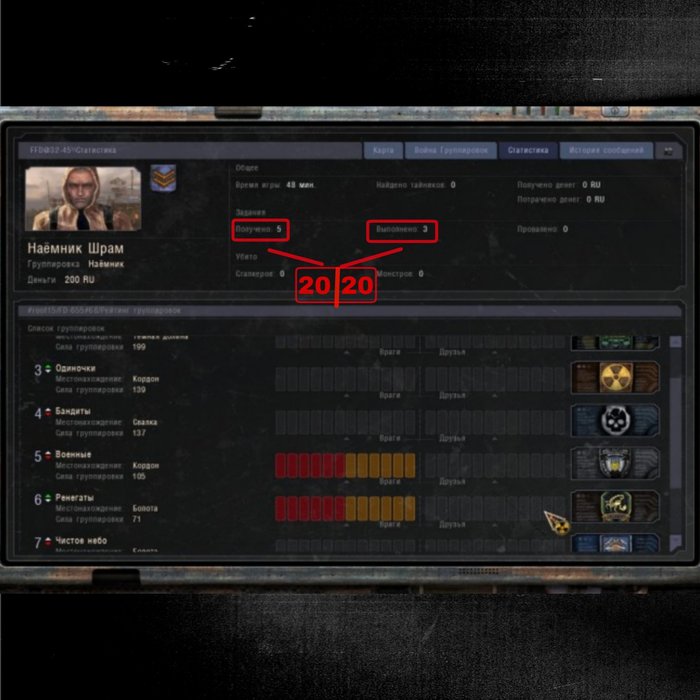 STALKER ЧН - КАК СДЕЛАТЬ, ЧТОБ ЗАДАНИЕ БЫЛО НЕ ОТМЕНЕНО?