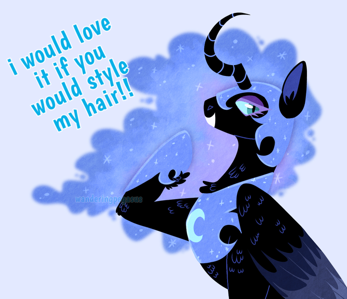  My Little Pony, Nightmare Moon, , Ponyart, Wanderingpegasus