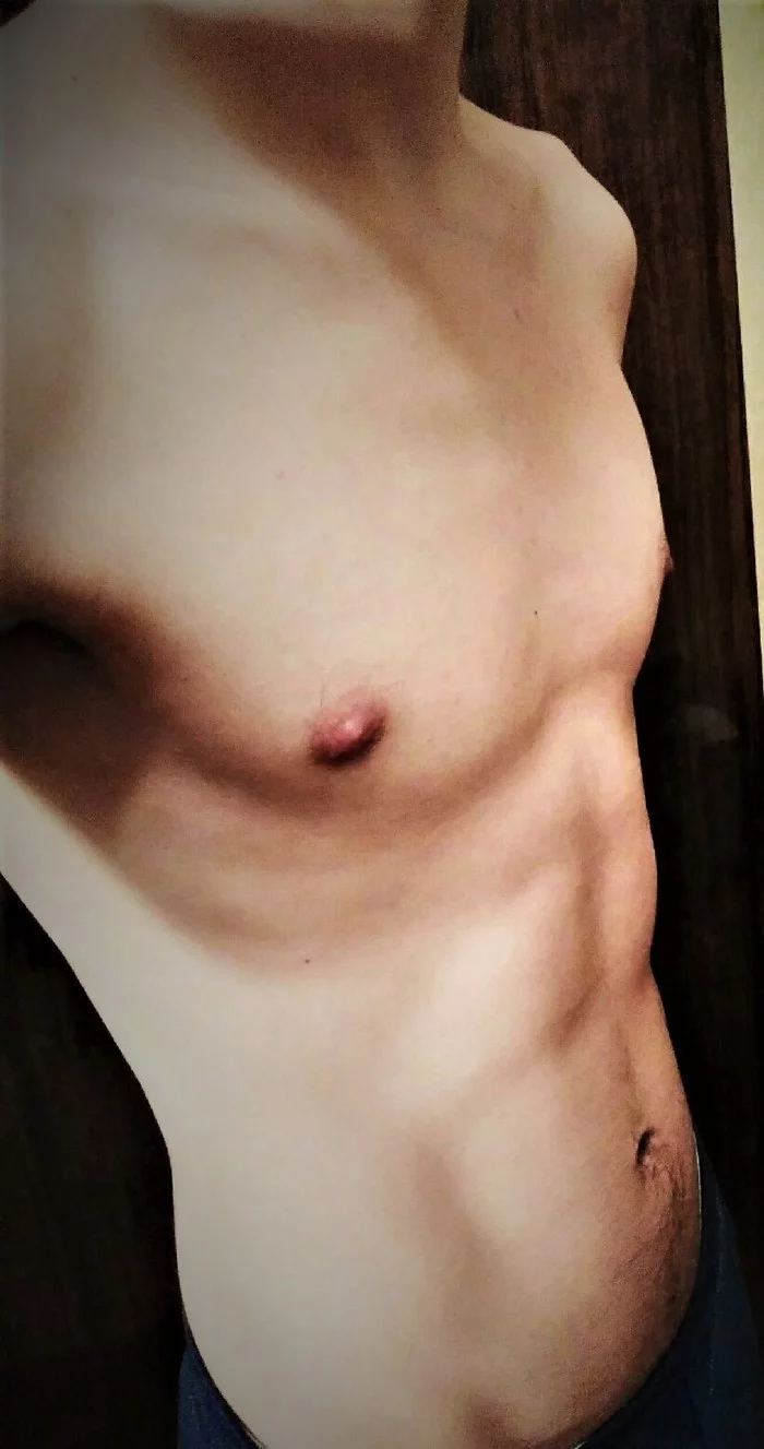 Let's try) - NSFW, My, Guys, Torso, Playgirl, Author's male erotica, Body, Nipples, beauty