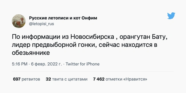 Кандидат от народа - Новосибирск, Орангутан, Опрос, Зоопарк, Длиннопост, Twitter