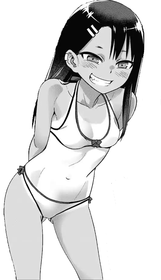 A little Nagatoro / Longpost, Swimsuit, Manga, Anime, Anime art, Hayase nag...