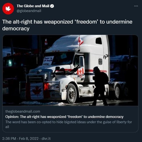 The Altrights Turned Freedom into a Weapon to Undermine Democracy - Politics, Media and press, Canada, Sjw, Rights, Liberty