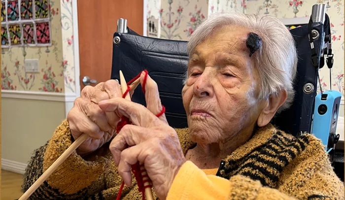 Holocaust survivor spent her 110th birthday knitting, saving her family from starvation. - Jews, The Second World War, The holocaust, Biography, Knitting, Text, Longpost