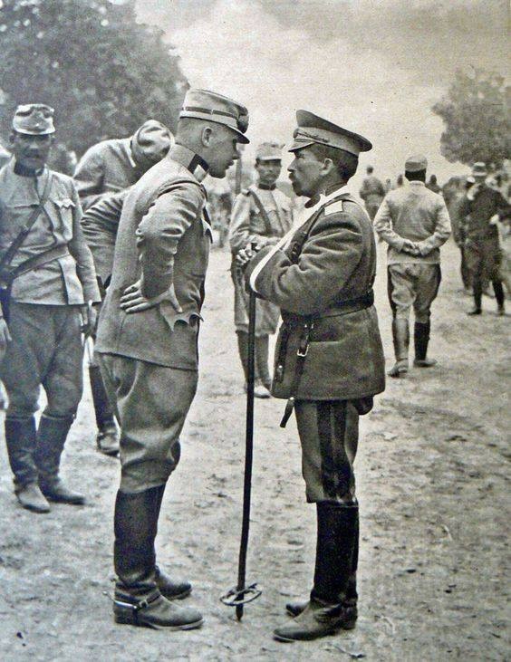 Kornilov and the Austrians - Germany, Historical photo, World War I, Lavr Kornilov, Longpost