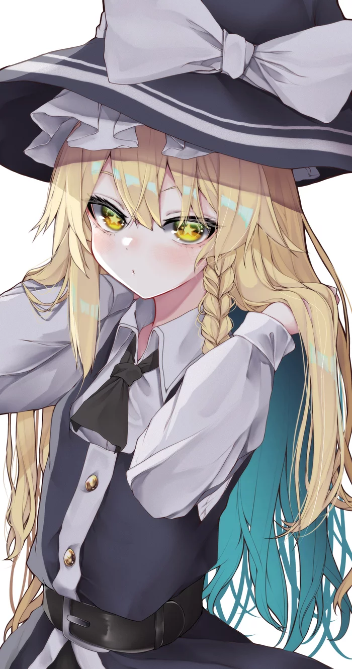 Kirisame marisa - Touhou, Kirisame marisa, Anime, Anime art