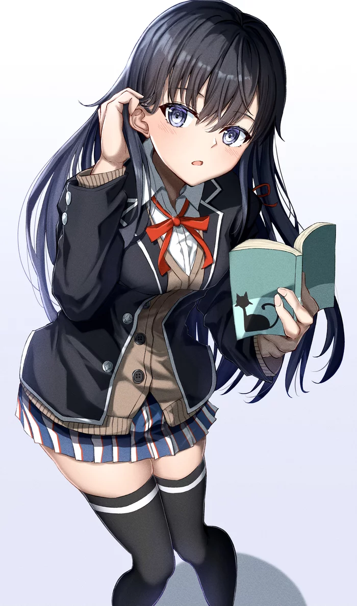 Yukinoshita Yukino - Anime, Anime art, Oregairu, Yukino Yukinoshita, Longpost