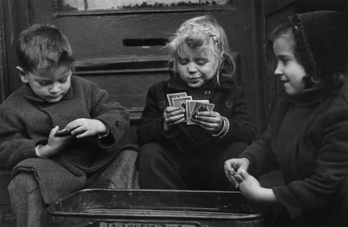  Gamblers, 1947 (cycle of 6 photographs) - Retro, Old photo, Black and white photo, Gamblers, Passion, Children's spontaneity, Longpost