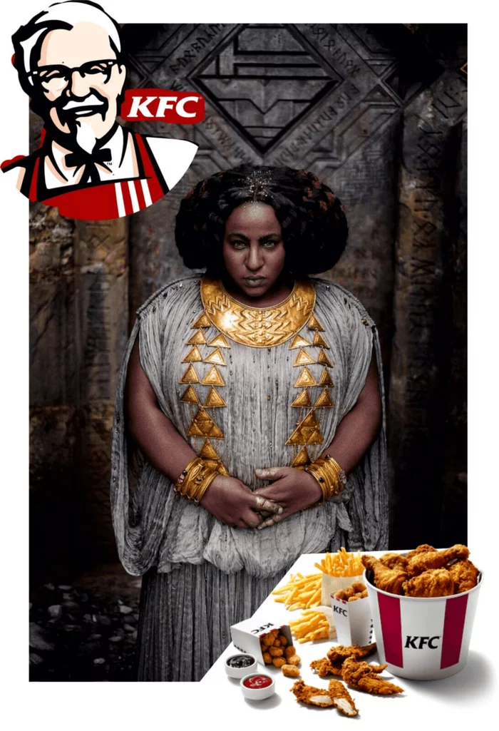 Princess KFC - KFC, Lord of the Rings, Stereotypes, Black people, Lord of the Rings: Rings of Power
