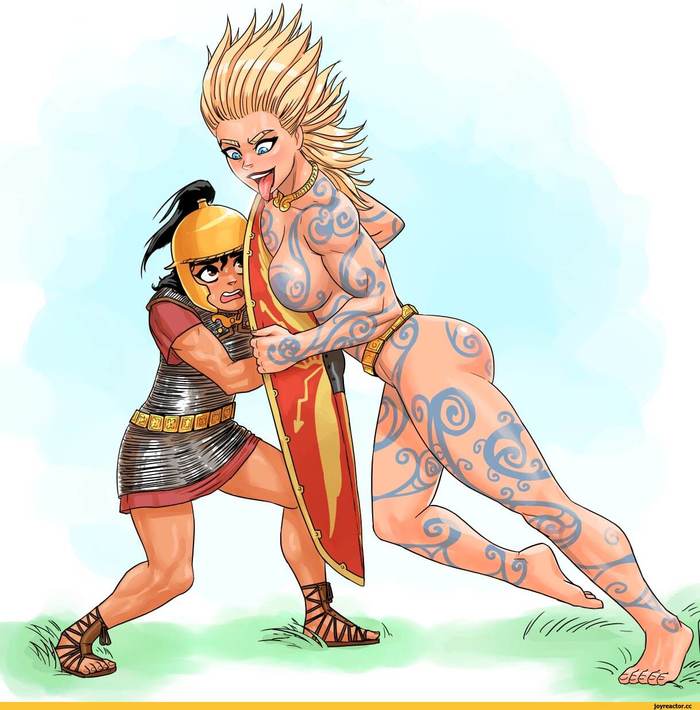 Римлянка и варварша