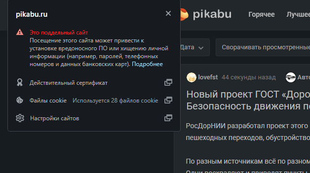 Что то пошло не так? - Служба поддержки, Баг на Пикабу