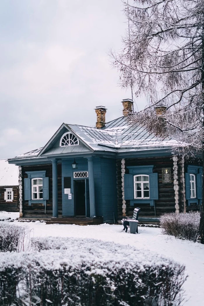 Museum-estate of A.V. Suvorov in the village of Konchansko-Suvorovskoye - My, Suvorov, Museum, Winter, sights, Generals, The photo, Manor, Cultural heritage, Village, Tourism, Longpost