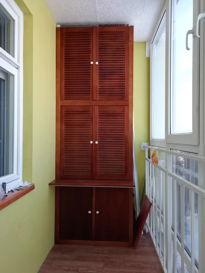 Repair of the balcony with your own hands or hand-to-hand fasting - My, With your own hands, Repair, Balcony, Balcony renovation, Rukozhop, Longpost, Needlework with process