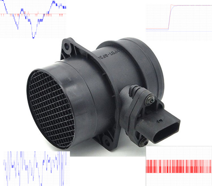 Диагностика пяти контактных Bosch maf sensor, MAF, (ДМРВ, расходомер) на столе с помощью простого осциллографа из подручных материалов Своими руками, Ремонт авто, Электрика, Электроника, Arduino, Автодиагностика, Автомеханик, Автоэлектрика, Расходомер, Длиннопост