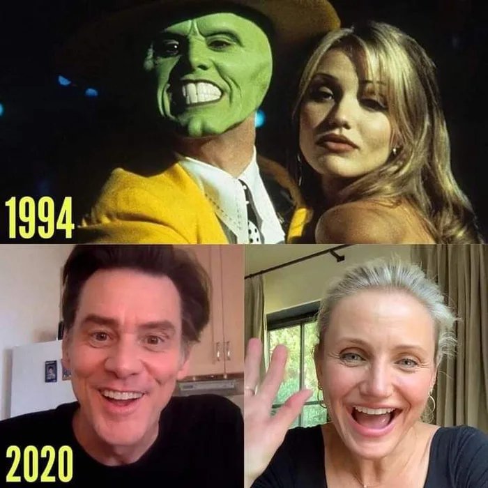 Do you smell old age? - Jim carrey, Cameron Diaz, Mask, It Was-It Was, Actors and actresses, The Mask (film)