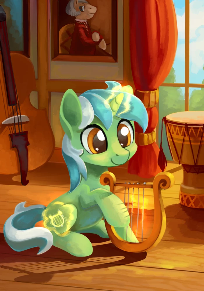 Fate - My little pony, PonyArt, Lyra heartstrings, Art, Asimos