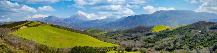 Crete in winter - My, Crete, Rethymnon, Sony, Tamron, The photo, Landscape, The mountains, Panoramic shooting, Clouds