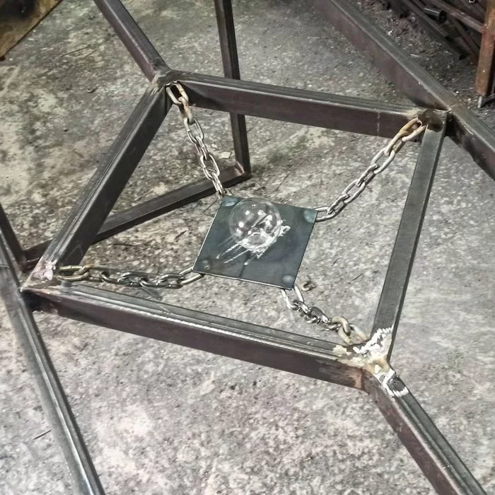 A table I didn't put my soul into - My, Welding, Table, Video, Longpost