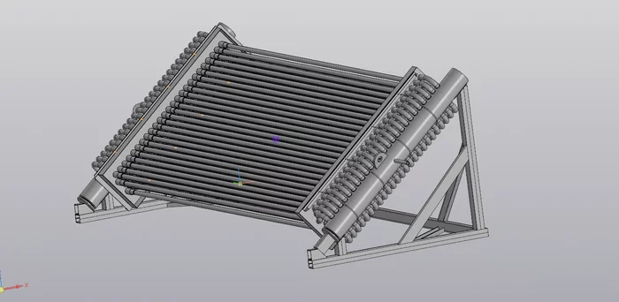 Favorite part of the job - My, Work, Models, 3D modeling, Radiator