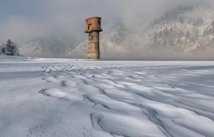 Старая башня - Фотография, Башня, Водозабор