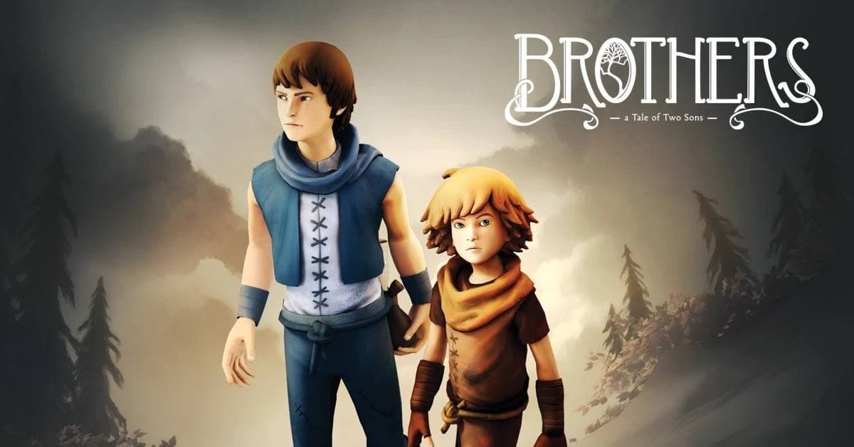 Brothers two sons на двоих. Brothers: a Tale of two sons обложка. Brothers игра. Игра брат. Игра про двух братьев.