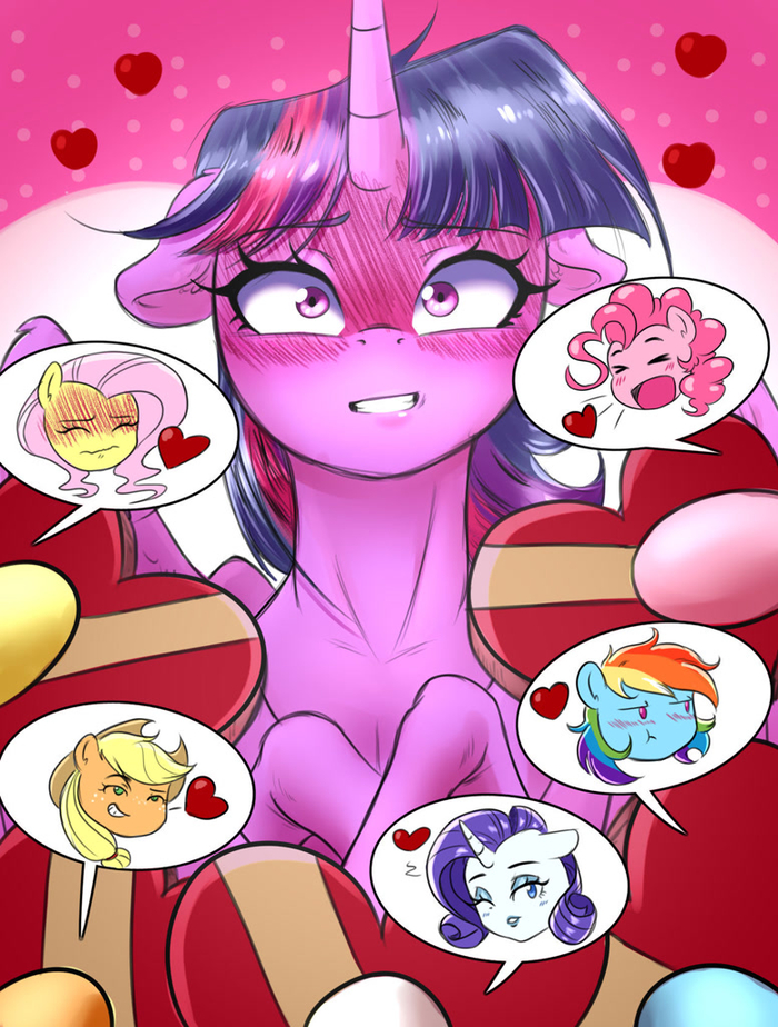  My Little Pony, Twilight Sparkle, Rainbow Dash, Applejack, Pinkie Pie, Fluttershy, Rarity, 14  -   