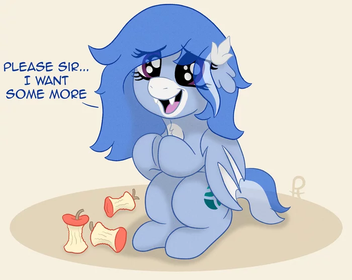 Please, Mr. - My little pony, Original character, PonyArt, Art, Pony-thunder