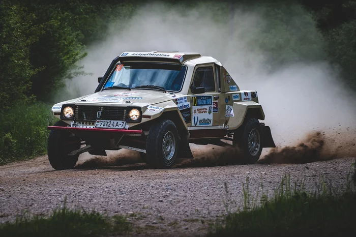 Rally-sprint Ushachi-2021 part 4 - My, The photo, Rally, Rally-Sprint, Freeze, Dust, Niva, Niva 4x4, Vaz 2121, Автоспорт, Republic of Belarus