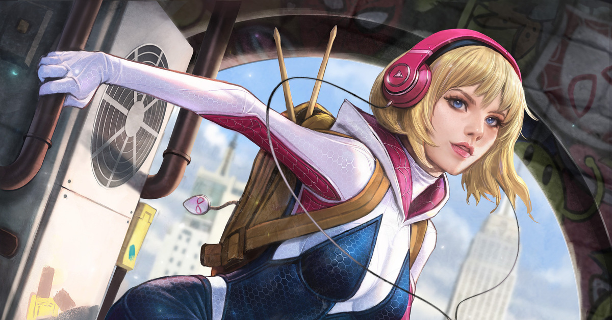 Marvel spider gwen. Гвен паук. Гвен паук обои. Гвен Стейси картинки на рабочий стол ПК. Обои на рабочий стол 3840x2160 Гвен Стейси.