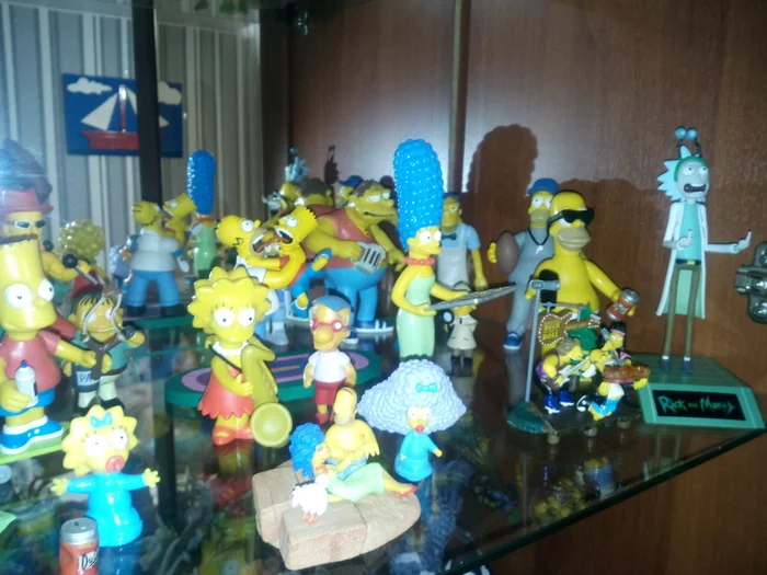 Collection - just to boast)) - My, The Simpsons, Collection, Figurines, Longpost