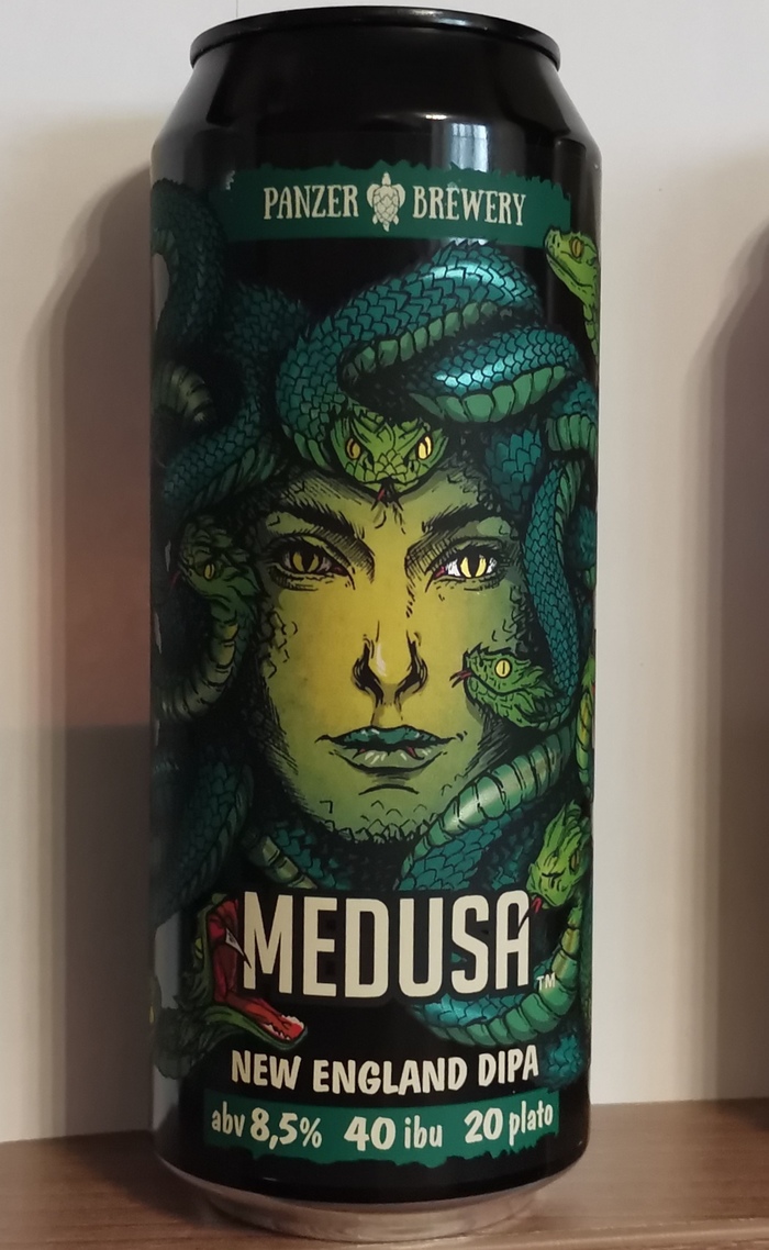 Medusa New England DIPA  Panzer Brewery , ,  , IPA
