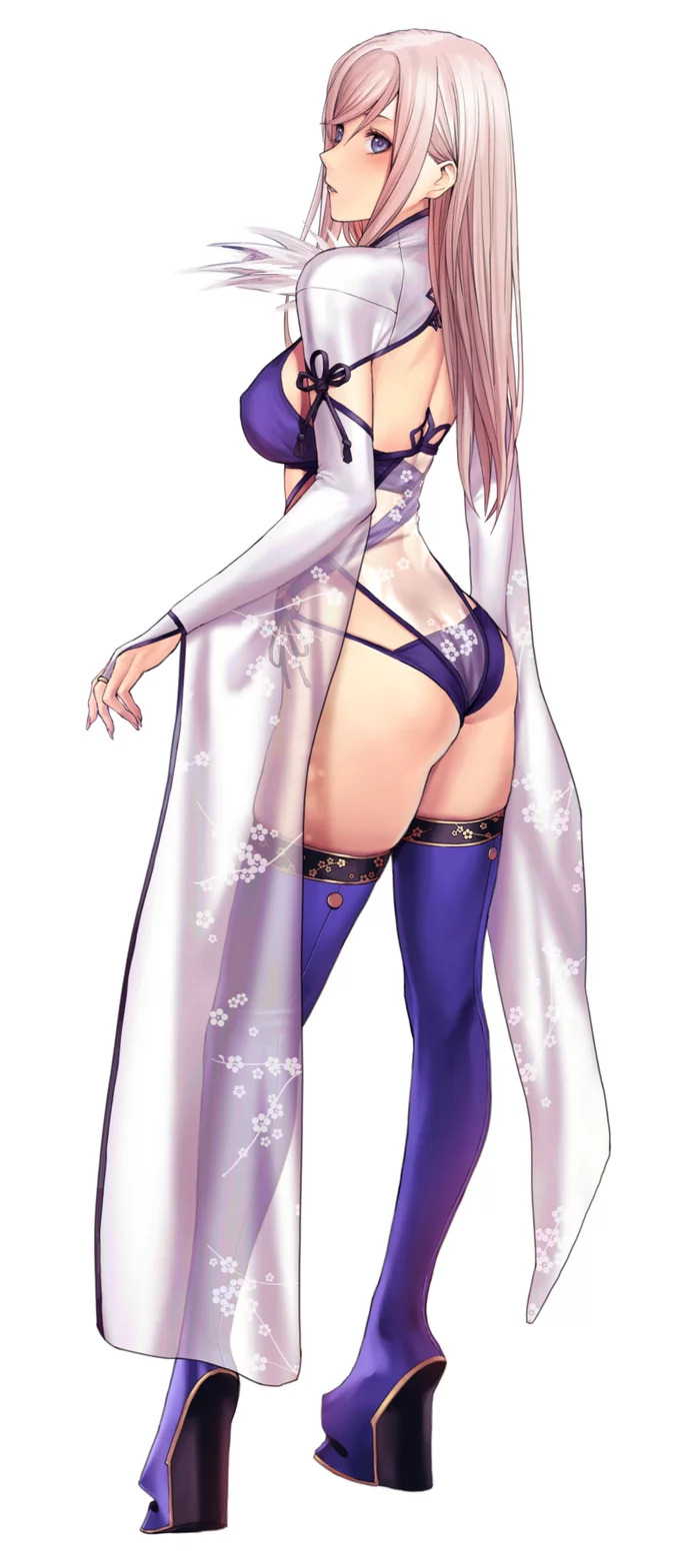 Miyamoto Musashi - NSFW, Аниме, Anime Art, Арт, Fate, Fate Grand Order, Miyamoto musashi, Рисованная эротика, Длиннопост