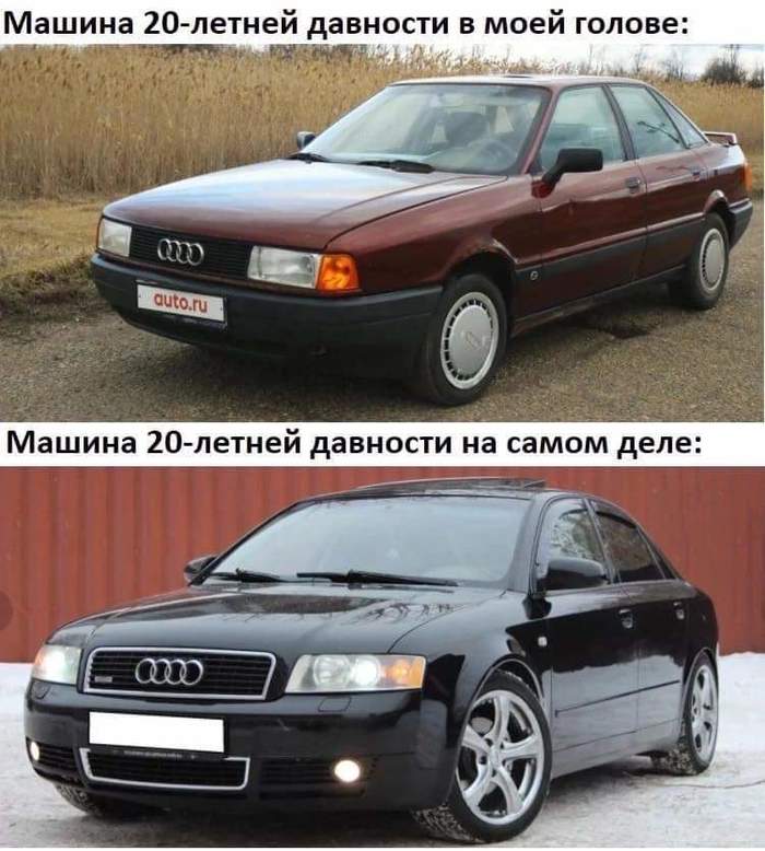 And time flies. - Auto, Nostalgia, Childhood of the 90s, Childhood memories, Past, Memories, Audi, Picture with text