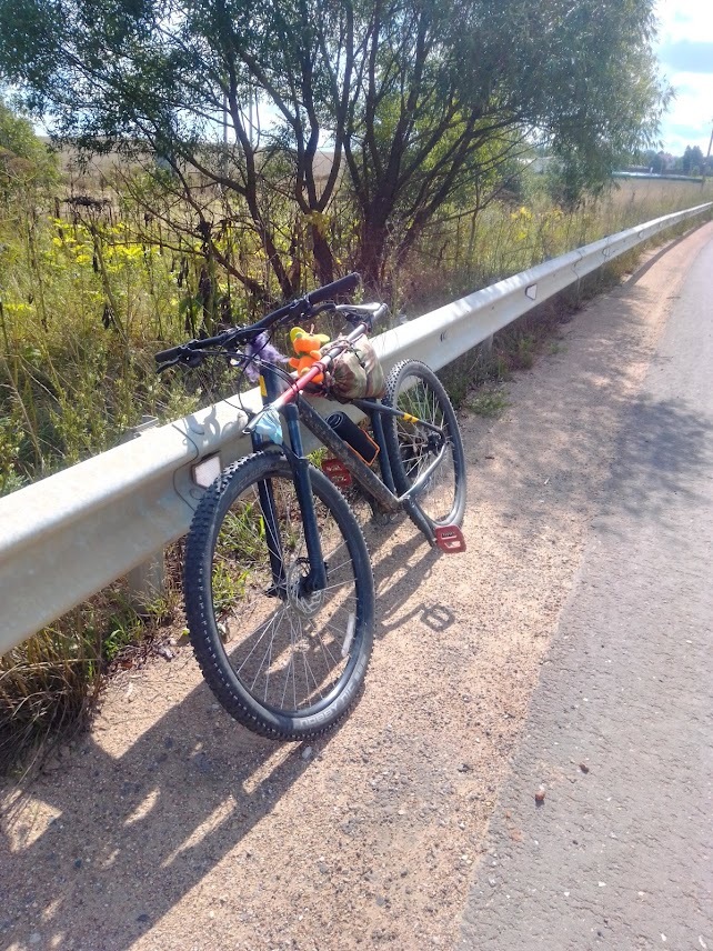 A little bit of August :) - My, A bike, Подмосковье, August, Hike, Longpost