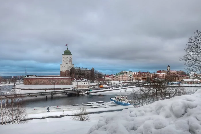 Vyborg Castle 20.02.2022 - Vyborg, Vyborg Castle, The photo