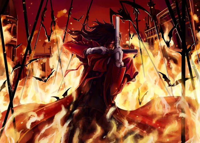 Alucard - Anime art, Anime, Alucard, Hellsing