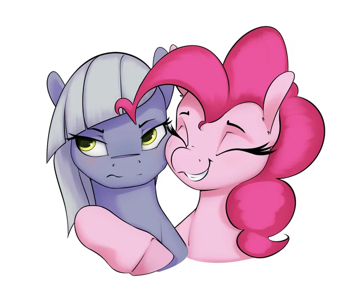 Sisters - My little pony, Pinkie pie, Limestone Pie, Aquaticvibes