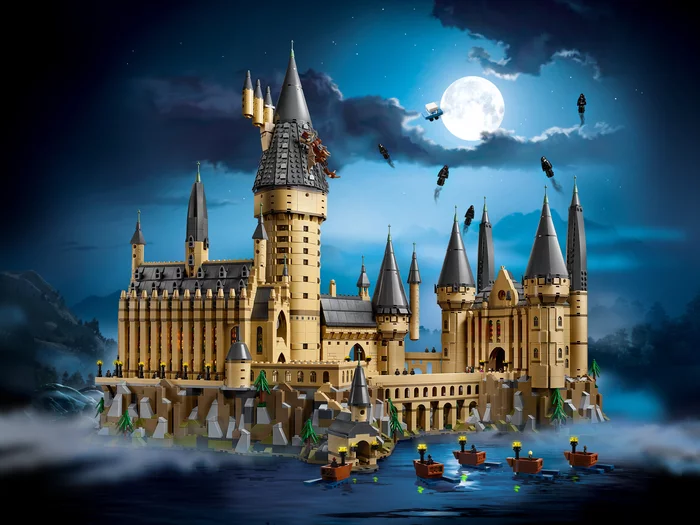 Lego Hogwarts for throat. Longpost - My, Lego, Krasnoyarsk, Games, Collecting, Entertainment, Bet, Dispute, Adventures, Cooking for the lazy, Cleaning, Constructor, Longpost